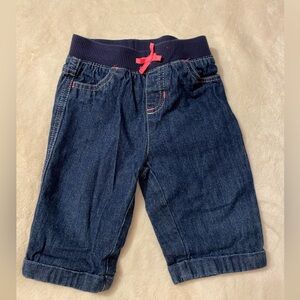 Jumping beans girl denim jeans size 24m